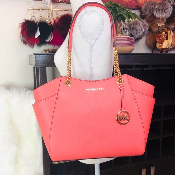 Michael Kors Jet Set Chain Tote Wallet Set - Picture 7 of 8